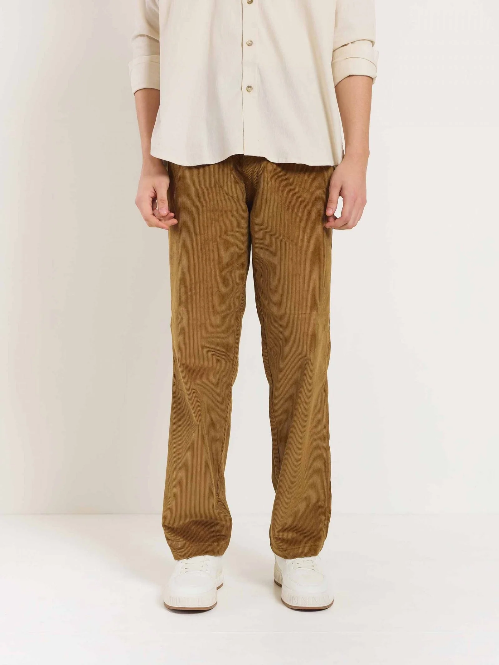 Brown Corduroy Trousers - Image 2