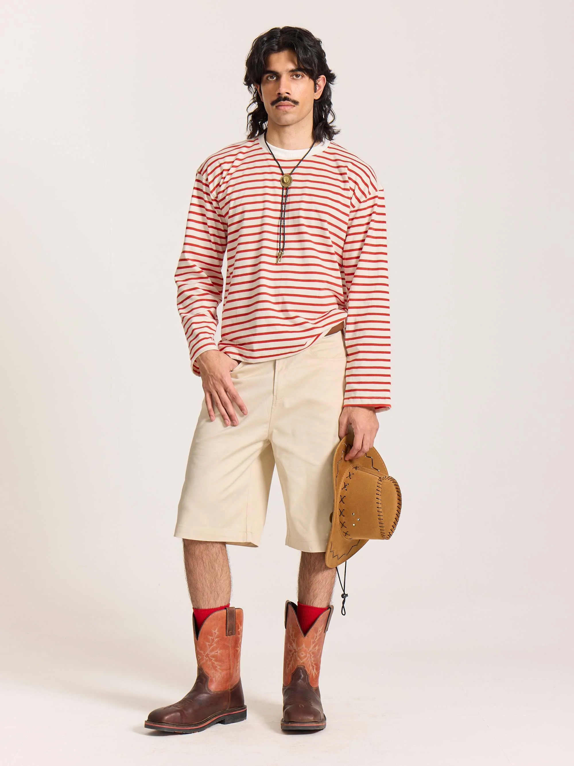 Cream Jorts