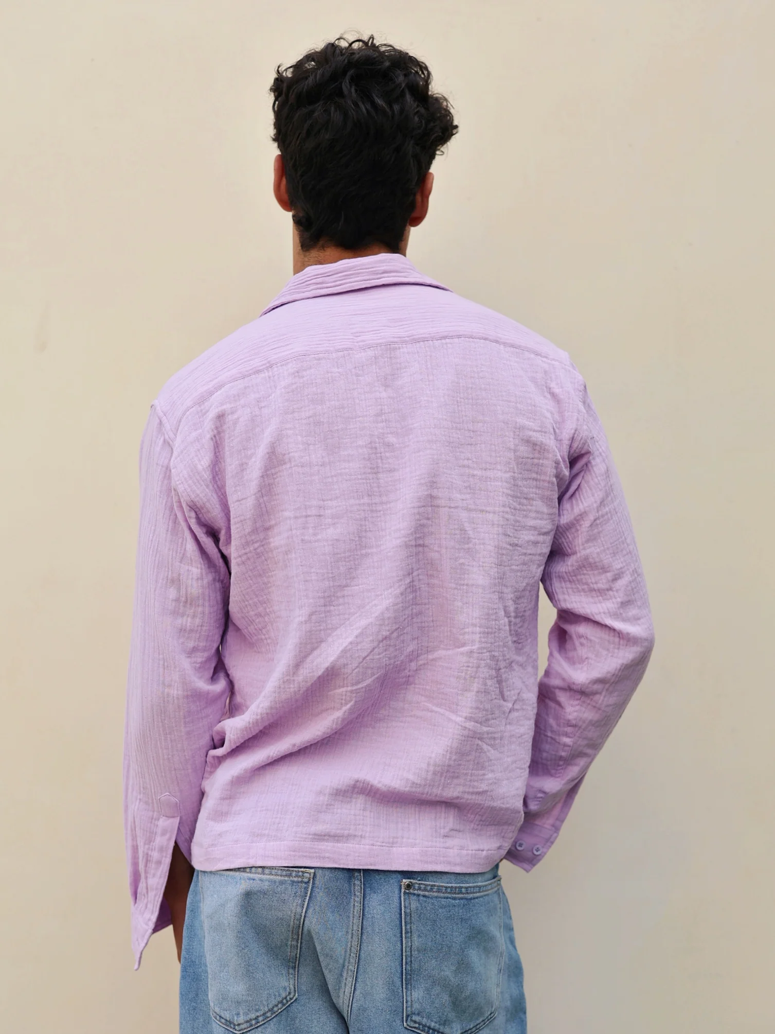 Lavender Gauze Holiday Shirt ( Pre-Order ) - Image 6