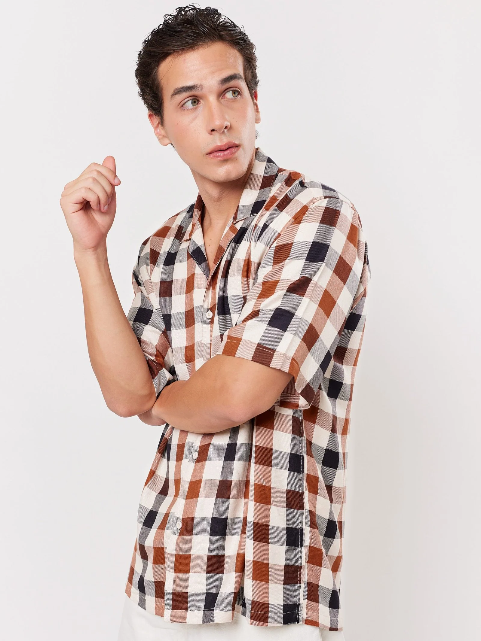 Multicolor Checked Shirt
