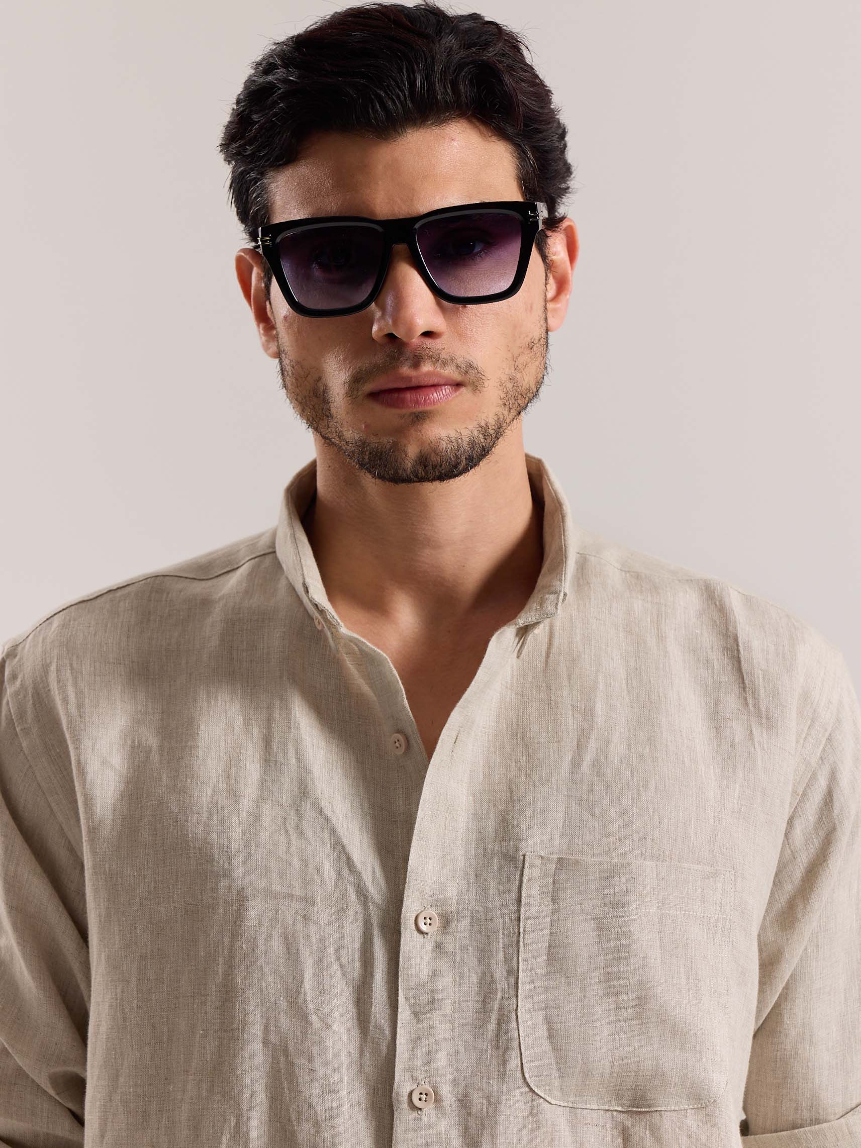 Natural Irish Linen Shirt - Image 5