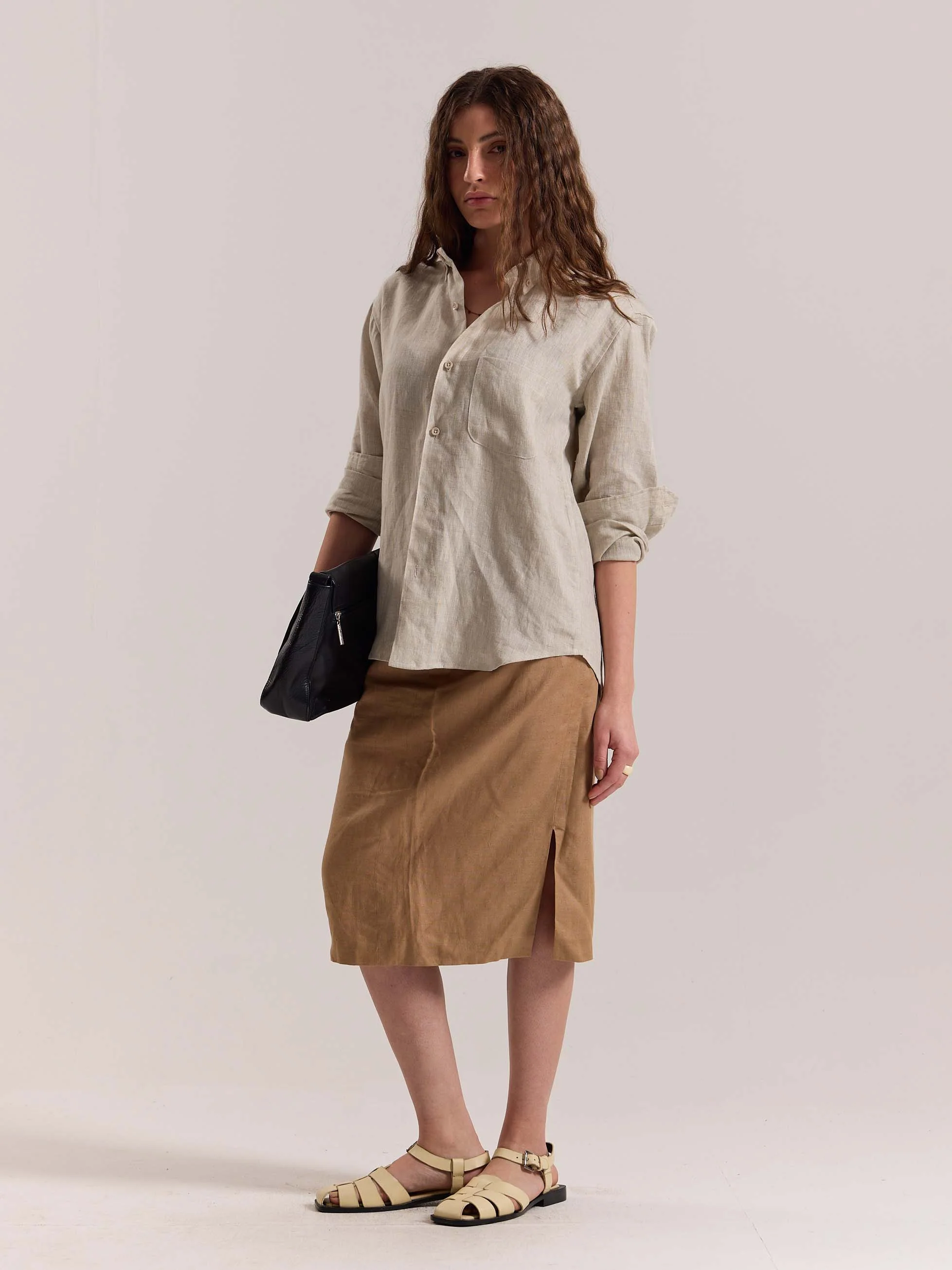 Natural Irish Linen Shirt - Image 6