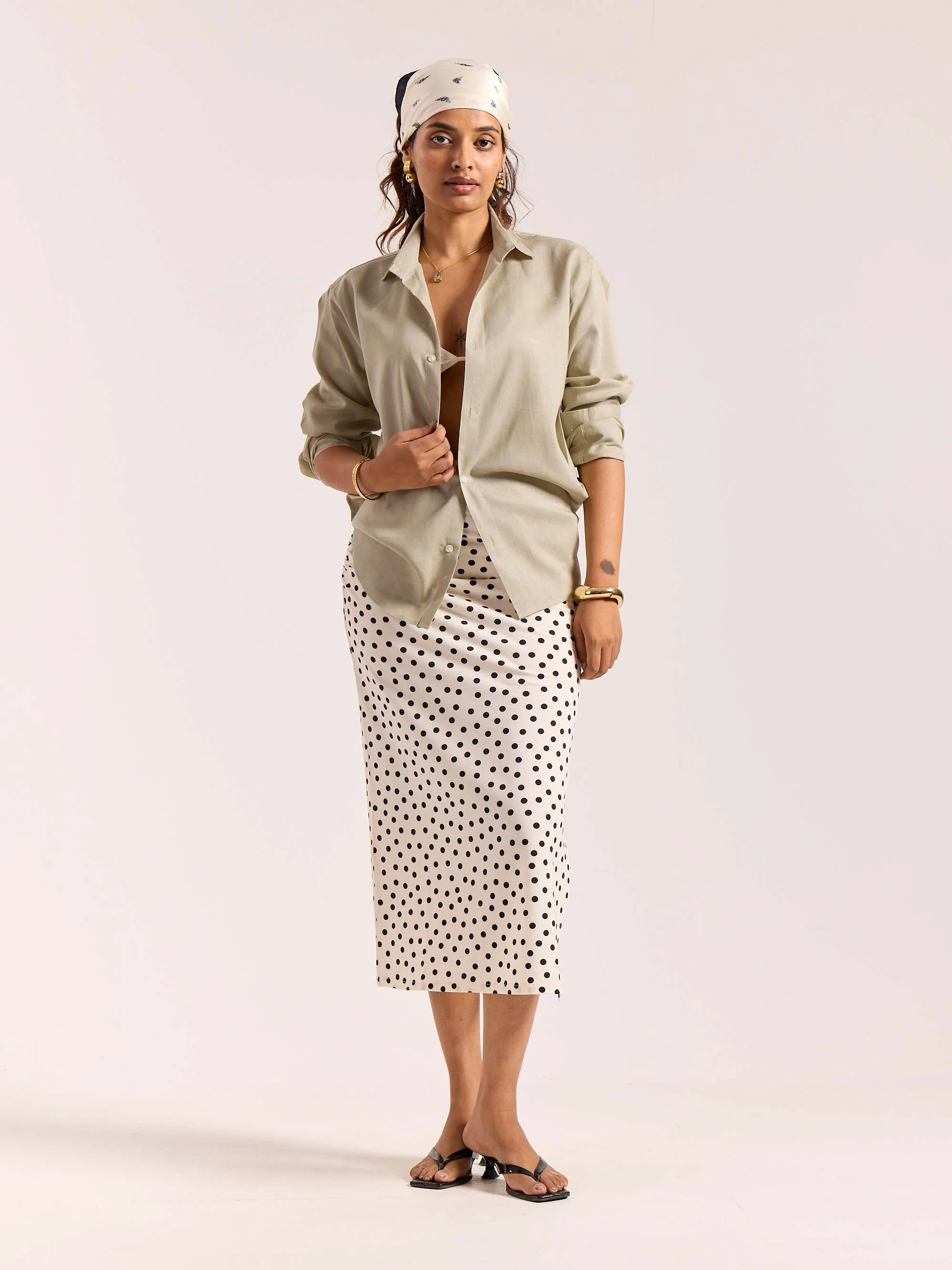 Tinted Pista Linen-blend Shirt - Image 2